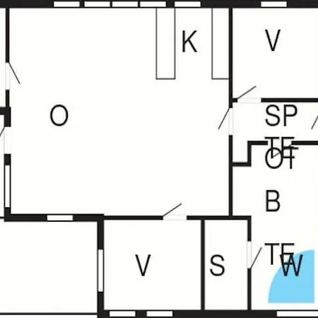 Holiday home 8 Person In Lb K *